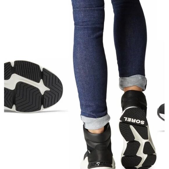 NWOT SOREL KINETC RNEGD CONQUEST WATERPROOF HIGH TOP SNEAKERS SIZE 10 - Picture 8 of 8